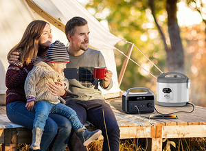 Portable Solar Charging Station for Outdoor Emergency 201.6Wh Solar Battery Uninterruptible Power Supply - Product Image 4