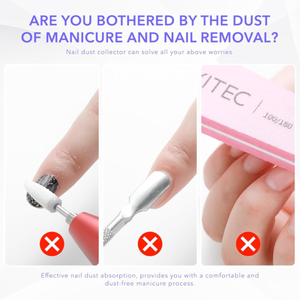 New Design <b>Nail</b> Dust Collector with Reusable Filters, Professional 48W <b>Nail</b> Vacuum Fan - Product Image 5