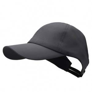 Gorras deportivas unisex al por mayor, gorras de poliéster para correr al aire libre de verano, visera solar de secado rápido, gorras de béisbol comunes - Product Image 3