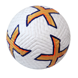 ลูกฟุต<span class=keywords><strong>บอล</strong></span>ระดับมืออาชีพหนัง PU แบบมีสายผูกด้วยความร้อนสำหรับมืออาชีพลีกเกมส์ผลิตทีมกีฬา - Product Image 2