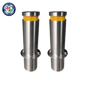 Capuchons de borne décoratifs d'extérieur en acier inoxydable 304 avec design bombé, diamètre 219 mm, réfléchissants, homologués M40 pour l'impact lumineux - Product Image 4