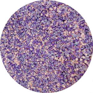 500g Purple Mix Star arcilla redonda rebanadas de polímero Slime juguetes jarrón vaso relleno DIY Slime Charms - Product Image 6