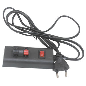 2pin Malaysia spina di alimentazione Nema 1-15P ue cavo di alimentazione Standard AC per apparecchiature industriali ed elettrodomestici - Product Image 1