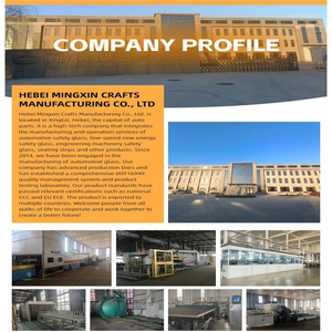 MINGXIN OEM ODM <span class=keywords><strong>Vetro</strong></span> Temperato e Finestrino <span class=keywords><strong>Laterale</strong></span> in Lega di Alluminio di Ricambio per Cabina Trattore, Dimensioni Personalizzate, Modello XCMG Hanvan - Product Image 5