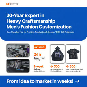 पुरुषों के कपड़े | बॉक्सी वर्ग के आकार का छोटा चौड़ा 350 ग्राम कपास हृदय पैटर्न हुडडडशर्ट क्रॉस-बॉर्डर ट्रेंडी अमेरिकी - Product Image 4