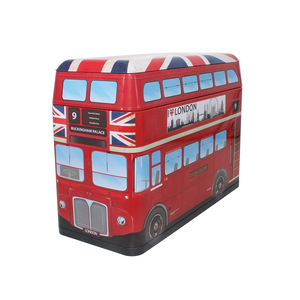 Boîte en forme de bus de <span class=keywords><strong>Londres</strong></span> pour cadeaux touristiques, fournitures événementielles et décoration d'intérieur d'inspiration vintage - Product Image 2