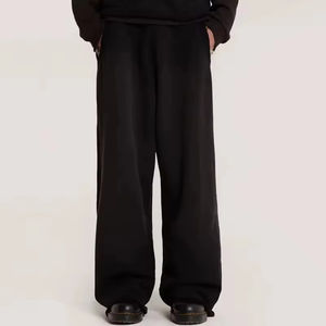 Pantalones de chándal con logotipo personalizado para hombre, pantalones desgastados de cintura doble de secado rápido para entrenamiento, gimnasio y correr - Product Image 2