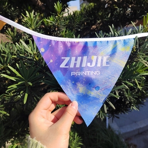 高品质装饰悬挂彩旗，为各种节日和派对活动定制设计和标志 - Product Image 2