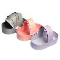 Boîte à fleurs personnalisée en carton de luxe pour maman pour la fête des mères Offre Spéciale panier à fleurs de haute qualité pour la saint-valentin, vente en gros
