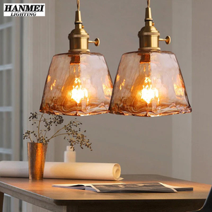 Lampada <span class=keywords><strong>a</strong></span> <span class=keywords><strong>Sospensione</strong></span> Moderna Nordica in Ottone e Vetro per <span class=keywords><strong>Cucina</strong></span>, Ristorante, Soggiorno, Lampadari e Luci Pendenti - Product Image 2