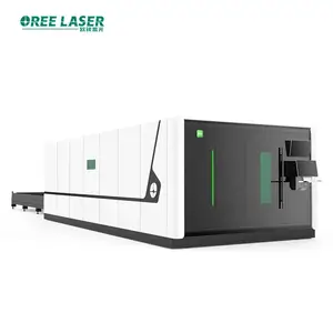 A Dual Platform Laser Cutting Machine with Exhaust Structure Design On Both Sides Of The Bed