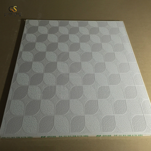 PVC tráng thạch cao gạch nhiều lớp PVC thạch cao trần trang trí trần Pop Thiết kế tấm trần thạch cao - Product Image 1