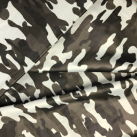Tissu de sport en polyester extensible, respirant, anti-transpiration, imprimé camouflage, pour maillots de bain, vêtements de sport, débardeurs et leggings