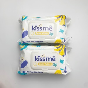Toallitas húmedas no tejidas desechables para bebés, toallitas húmedas de tacto suave para bebés, venta al por mayor - Product Image 1