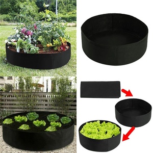 Maceta Circular de Fieltro No Tejido para Plantas, Jardinera para Balcón, Caja para Cultivo de Vegetales y Semillas - Product Image 2