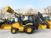 Machinerie de terrassement performante et fiable, chargeuse-pelleteuse diesel XC870HK de 82 kW et 1 m3 pour la construction et l'entretien routier