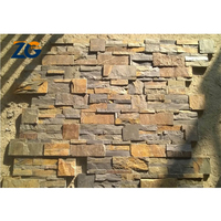 ZGSTONE Placage mural Ardoise Culture Pierre Revêtement Façade Carreaux Quartzite vert Pile Pierre Mur extérieur Fournisseurs Surface divisée