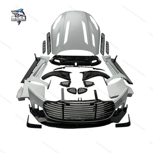Xe Facelift M phong cách bộ cơ thể cho <span class=keywords><strong>Aston</strong></span> Martin <span class=keywords><strong>DB11</strong></span> nâng cấp phía trước môi phía sau khuếch tán bên váy mui xe gương Bìa chuyển đổi Kit - Product Image 2