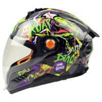 Casque de sécurité intégral pour enfants, modèle NEW kids, en ABS, pour moto, WLT-507