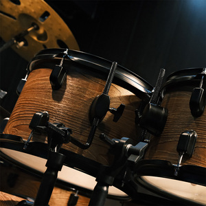Beatello Professional Full Set <strong>Drum</strong> <strong>Kit</strong> 5-Piece Metal Musical Instrument with Stand for Adults - Product Image 5