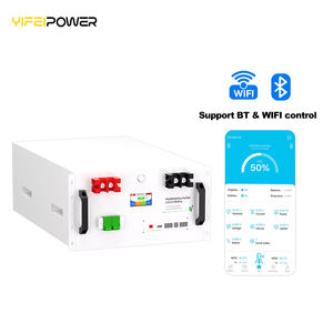 15kWh 분할 랙 마운트 캔 배터리 케이스 DIY 키트 300A BMS DC 차단기 51.2V 300Ah <span class=keywords><strong>LiFePO4</strong></span> 리튬 이온 배터리 박스 홈 솔라 - Product Image 2