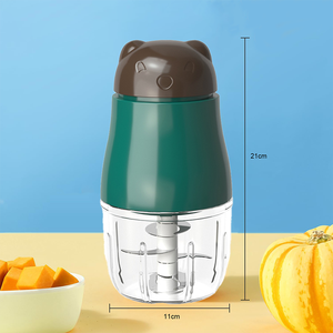 Bán nhà máy trực tiếp-đa chức năng điện tỏi Beater không dây máy xay sinh tố Hướng dẫn sử dụng nguồn điện thực phẩm Mixer bé bổ sung thực phẩm - Product Image 2