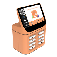 8 emplacements 5000mAh station de banque d'alimentation location de batterie de téléphone portable location kiosque de charge station de batterie externe partagée