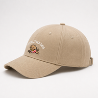 Casquette de baseball unisexe réglable à 5/6 panneaux en polyester/coton avec broderie à la main, design sportif décontracté pour une utilisation multi-scènes