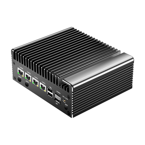 Nieuwe Intel Celeron N100 Fanless Industriële Computer Firewall Mini Pc 4 Lan 2 Com Ddr4 8G Ram + 128G Ssd Us/Eu/Uk Plug - Product Image 5