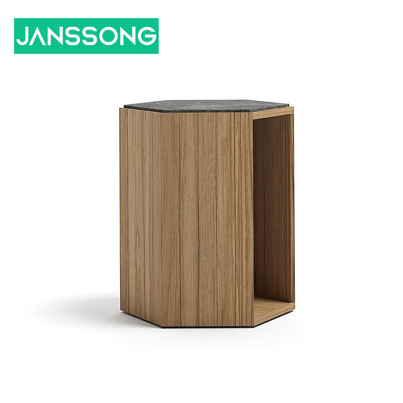 Table d'appoint en bois massif