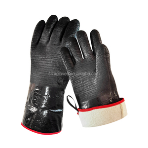 Gants de <span class=keywords><strong>barbecue</strong></span> en néoprène ignifuge résistant aux hautes températures, résistant à la <span class=keywords><strong>chaleur</strong></span> du four, ignifuge et <span class=keywords><strong>anti</strong></span>-huile - Product Image 4