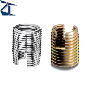 ปลอกเกลียวสแตนเลส <span class=keywords><strong>ZENT</strong></span> แบบเจาะร่องสำหรับเกลียวปล่อยตัวเอง ป้องกันเกลียวเสียหาย - Product Image 1