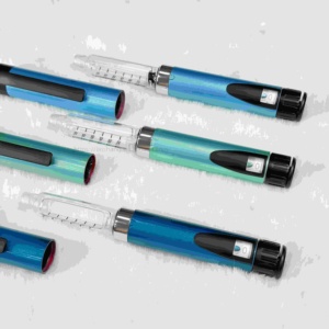 Jeringa Metálica Reutilizable V3 de Alta Calidad, 60UI, Vial de Vidrio de 3ml, Disponible en Varios Colores - Product Image 4