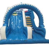 Glissière gonflable commerciale pour centre commercial Parc intérieur gonflable de haute qualité La caste gonflable de vente chaude peut être personnalisée