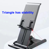 Support de téléphone et de tablette rotatif à 360 degrés tendance pour une utilisation sur le bureau, support de téléphone portable portable