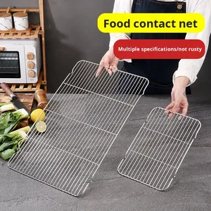 <span class=keywords><strong>Grille</strong></span> <span class=keywords><strong>de</strong></span> séchage pour barbecue en acier inoxydable <span class=keywords><strong>Grille</strong></span> d'égouttage pour gâteau Pain Cuisson <span class=keywords><strong>Grille</strong></span> <span class=keywords><strong>de</strong></span> <span class=keywords><strong>refroidissement</strong></span> - Product Image 3