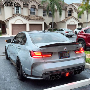 Für BMW 3er G20 G28/G80 M3 PSM-Stil Echtcarbon-Heckspoiler Kofferraumflügel 2019-2025 - Product Image 6