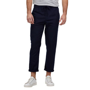 Gingtto Vente en gros de pantalons d'été en <span class=keywords><strong>lin</strong></span> respirants personnalisés Joger pour hommes - Product Image 4