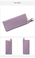 Nouvelle Pochette à Lunettes en Cuir Véritable 2026 – Étui de Rangement Portable pour Lunettes de Soleil