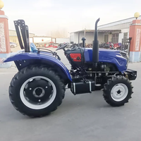 Tracteur agricole diesel 4x4 de 60 CV pour travaux municipaux et agriculture domestique, directement de l'usine
