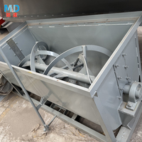Mélangeur horizontal à ruban Mingda pour engrais 1,5-8 T/H, machine de mélange de poudres et granulés en acier au carbone et acier inoxydable avec moteur AC