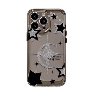 Glitter Moon Star Printing a prueba de golpes Space TPU Funda para teléfono móvil para <span class=keywords><strong>Iphone</strong></span> 8 X Xr Xs 11 12 <span class=keywords><strong>13</strong></span> 14 15 16 17 Pro Max - Product Image 1