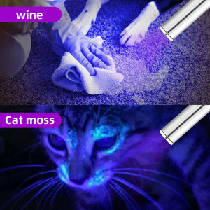 UV 365nm Schwarzlicht-Detektionslampe USB-Aufladbare LED Tragbare Banknoten-Authentifizierungs-Inspektionslampe mit Clip - Product Image 4