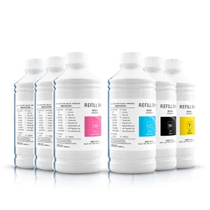 Ocbestjet 1000Ml/Fles 5 Kleuren Sublimatie Dye Inkt Sublimatie Voor Epson T7200 T3200 T5200 T3270 T5270 T7270 Printer