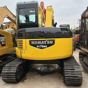 Mini excavadora de 8 toneladas de segunda mano pc78 de clase alta, horas de trabajo bajas - Product Image 5