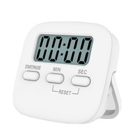 Temporizador Digital de Cocina con Cuenta Regresiva Magnética y Alarma Fuerte, de Plástico ABS Ecológico, con Buena Supervisión de Producción