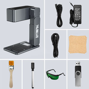 WAINLUX Z3 özel DIY otomatik odaklama lazer oyma makinesi katlanabilir <span class=keywords><strong>Metal</strong></span> Logo baskı 20W/50W Fiber lazer yeni durum plastik - Product Image 6