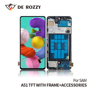 Écran LCD en gros d'usine avec une garantie après-vente d'un an pour <span class=keywords><strong>Samsung</strong></span> A51 TFT AVEC CADRE - Product Image 1