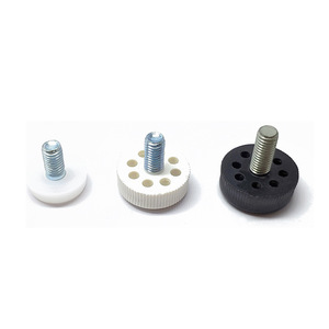 Patas Ajustables de Plástico para Muebles, Tipo Tornillo M8, Elevador de Patas de Mesa con Fácil Instalación, Diseño Minimalista - Product Image 4