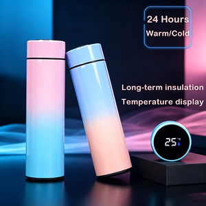 Diseño <span class=keywords><strong>de</strong></span> doble pared termo <span class=keywords><strong>de</strong></span> acero inoxidable deporte al aire libre Led inteligente botella <span class=keywords><strong>de</strong></span> agua inteligente con recordatorio para beber agua - Product Image 6